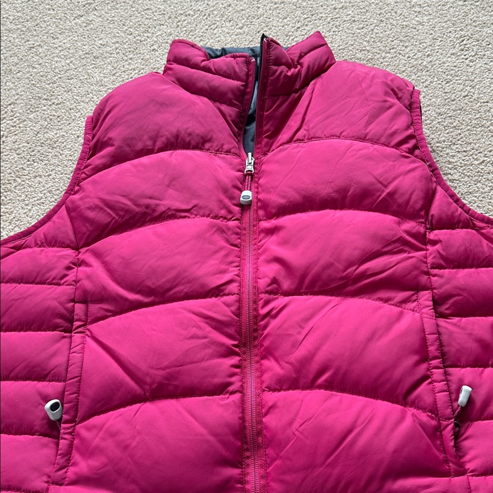 LL Bean reversible down vest - image 2